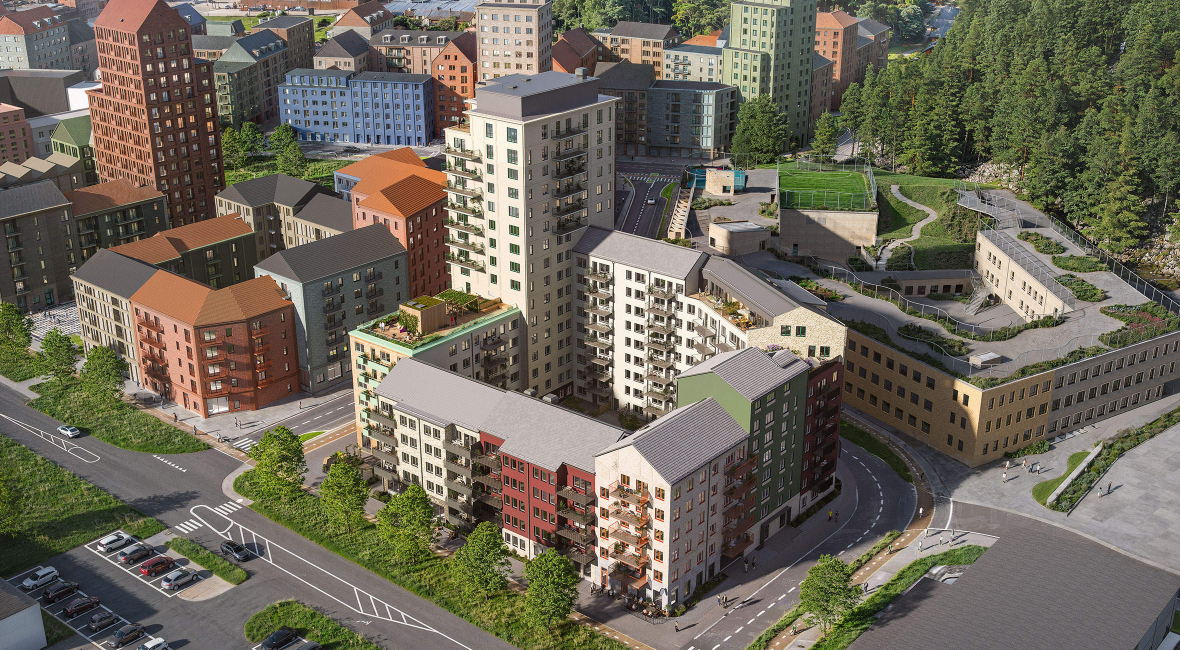 Översikt över Hugos kvarter